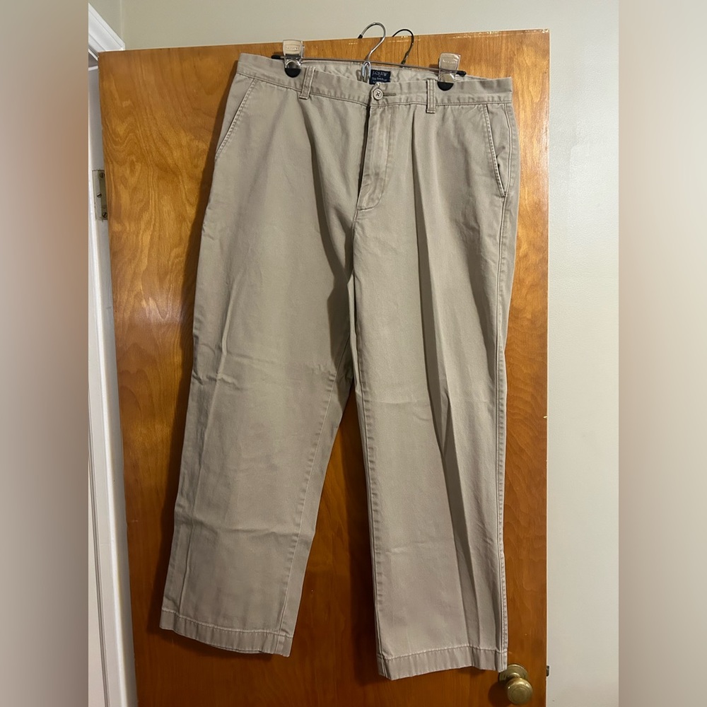 J. Crew Men's Khaki Chinos - Light Tan